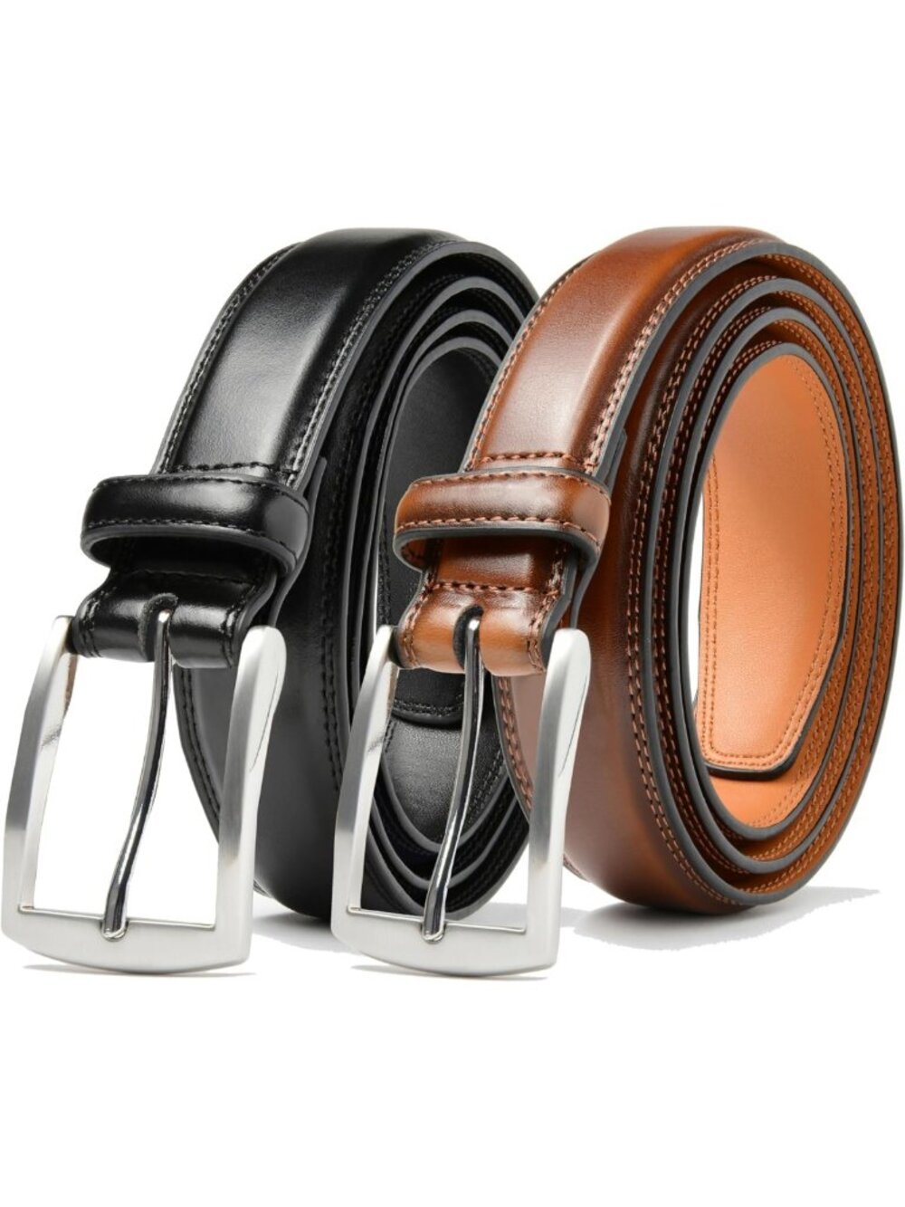 Stylish Men's Dress Belt - Handmade 100% Cow Leather, Perfect for Any Occasion